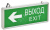 LIGHTING Светильник аварийный ССА1004 на светодиодах 3Вт 1,5ч двусторонний ВЫХОД-EXIT стрелка направления IEK LIGHTING Светильник аварийный ССА1004 на светодиодах 3Вт 1,5ч двусторонний ВЫХОД-EXIT стрелка направления IEK