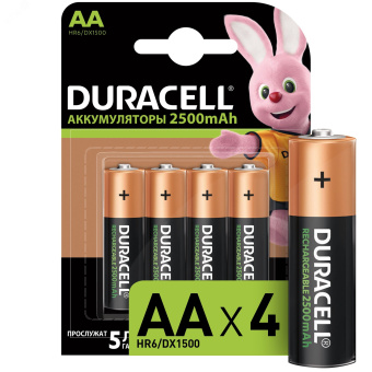Аккумулятор HR6-4BL 2400mAh/2500mAh предзаряженный (4/40/15000)