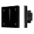 Панель SMART-P6-DIM-G-IN Black (12-24V, 4x3A, Sens, 2.4G) (IP20 Пластик, 5 лет)