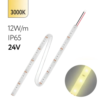 FL-Strip 2835 | 24V IP65 3000K 12W/m 1250Lm/m | Катушка - 5 метров | - Светодиодная лента FOTON LIGHTING
