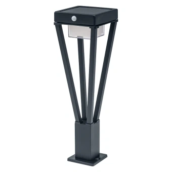 6W/3000K SOLAR+SENSOR h=500mm IP44 550Lm (ENDURA LED STYLE BOUQUET) Чёрный - Уличный садово-парковый светильник на солнечной батарее LEDVANCE