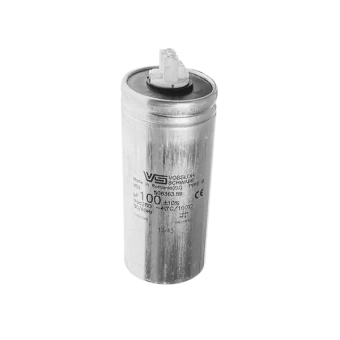 VS 100 мкФ ±5% 250V d60x130 -40С/+100С M12x12 (Алюминиевый корпус | Wago) - Конденсатор