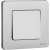 Переключатель IP44 INSPIRIA 10 AX 250 В~ алюминий