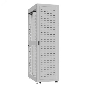 Шкаф серверный 52U 800х1200 передняя дверь: протект IP41. задняя дверь: протект IP41. боковые панели: без. цвет: серый RAL7035 