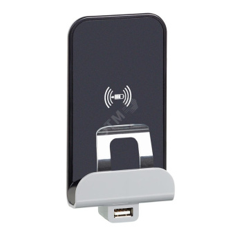 Celiane.Модуль беспроводной зарядки Qi 1А с дополнительным разьемом USB A 5В 2,4А.
