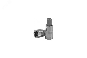 Насадка торцевая 1/2''DR с вставкой-битой шестигранной, Н6