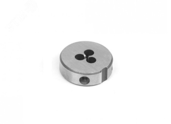 Плашка М1.1x0.25, марка стали - 9ХС