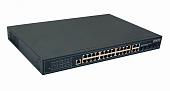 Коммутатор управляемый L2 28 портов Combo/SFP  10 100 1000 Мб/с PoE 400Вт