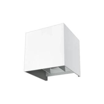 2x5W/3000+4000+6000K IP65 2x500Lm Белый - Светодиодный настенный светильник FL-LED WallCube FOTON LIGHTING