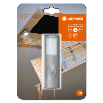 Уличный ночник | 0.4W/4000K IP54 СЕНСОР 10lm | - LEDVANCE NIGHTLUX TORCH SI