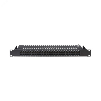 Патч-панель телефонная 19'.1U.CAT3. 50 портов RJ45