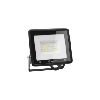 20W/4000K 230V IP65 2000Lm 110° 125x126x25mm RU - Светодиодный прожектор чёрный LEDVANCE FL ECO