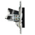 SKANDY Розетка компьютерная двойная RJ45 кат.5E SK-K03Bl черный IEK SKANDY Розетка компьютерная двойная RJ45 кат.5E SK-K03Bl черный IEK