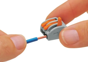 222-415 5-ти контактная, многоразовая, 32A 400V - клемма WAGO 222-415