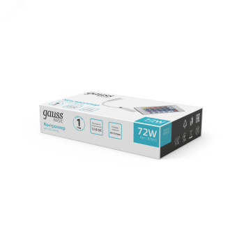 Контроллер для светодиодной RGB ленты LED 72 Вт 12 В IP20 Basic Gauss