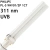 PL-S 9W/01/2P G23 305 - 315nm - лампа PHILIPS