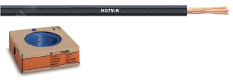 Провод монтажный H07V-K 1X35 GNYE