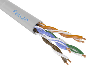 Кабель (провод) ParLan U/UTP категория 5e 4х2х0.52 PVC