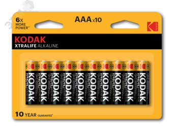 Батарейка LR03-8+2BL XTRALIFE Alkaline [K3A-8+2] (120/480/38400)