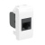 BRAVA Розетка компьютерная RJ45 (разъем PcNet) 1 модуль категория 5е белая BRAVA Розетка компьютерная RJ45 (разъем PcNet) 1 модуль категория 5е белая