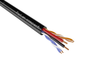 Кабель (провод) ParLan compact U/UTP2 Cat5e PE 2х0,75