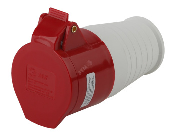 Розетка переносная 215 3Р+РЕ+N 16А 380В IP44 (10/60/1440) R-16-3P-PE-N-IP44