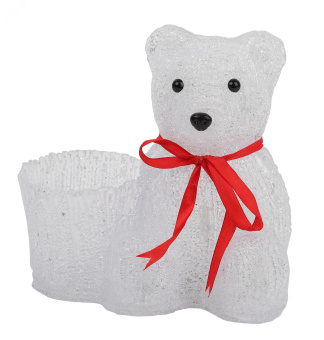 Фигура LED Медвежонок с корзинкой, 3АА ENIOF - 12