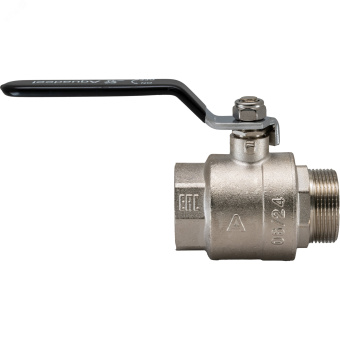 Кран шаровой полнопроходной  1 1/4' ВН/НР рычаг