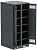 Шкаф LINEA B аккумуляторный 2000х900х950мм двустворчатая металлическая дверь черный
