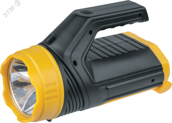 Фонарь светодиодный NPT-SP23-ACCU 5Вт + 1COB LED 5Вт 200Лм 250м аккумуляторный прожектор+кемпинг пластик 2Ач