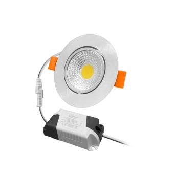 7W/4200K Хром 560Lm | Светодиодный светильник встраиваемый поворотный | FL-LED Consta B Aluminium FOTON LIGHTING