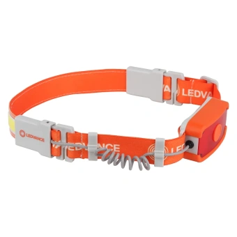 Фонарик налобный | 3W/6500K/300Lm/IP20 | USB-зарядка (Type-C) | - LEDVANCE