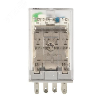 Реле промежуточное RPA 22/4 5A 24В DC AVERES