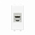 Avanti Компьютерная розетка RJ-45 без шторки      модульная кат.6е экранированная Белое облако 1    модуль
