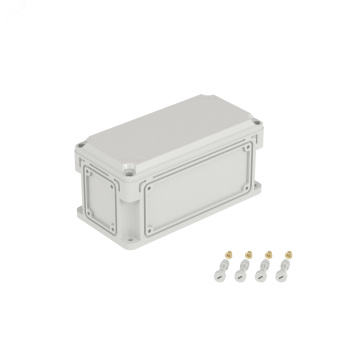 Корпус IP66/IP67, 300х150х146 мм, без МП, с фланцами, непрозрачная крышка H= 21 мм