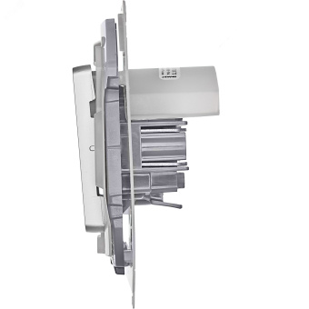 Переключатель IP44 INSPIRIA 10 AX 250 В~ алюминий