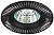 Светильник встраиваемый KL32 AL/BK/1 алюминиевый MR16 12V 50W черный/серебро (50/2400)