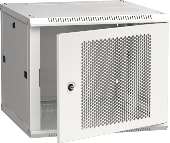 Шкаф LINEA W 6U 600x600 мм дверь перфорированная RAL7035