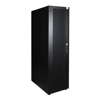 Шкаф нап. 19', 22U 600х1000, перед. дв. перф., задн. стен. перф., чер. DATAREX