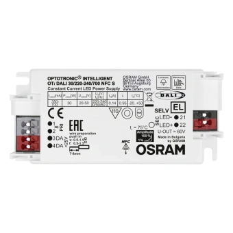 OTi DALI 30/220…240/700 | 30W 350-700mA 20-50V | DALI2/NFC S | 97x43x30мм - драйвер для светодиодов OSRAM