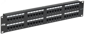 Патч-панель 2U категория 5е UTP 48 портов (IDC Dual)