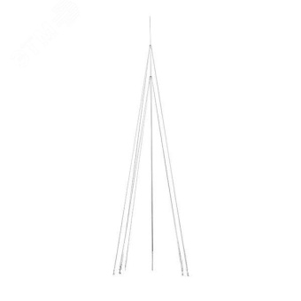 Мачта молниеприемная L=8м, D=40мм AL/NI PROxima