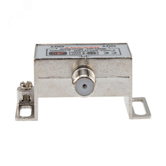 Делитель ТВ х 2 + 3шт. F BOX 5-1000 МГц Silver,
