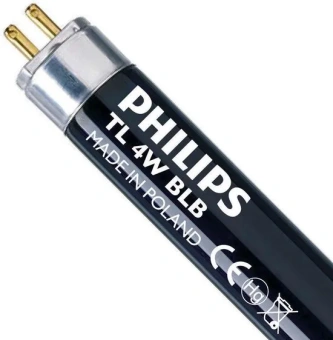 TL 4W/108 G5 | BLB Чёрное стекло | - Лампа ультрафиолетовая PHILIPS
