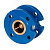 Клапан обратный фланцевый NVD402R PN16 DN50 пружинный с аксиальным затвором, чугун GJL250