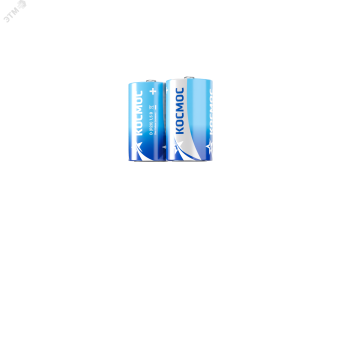 Батарейка  R20 (D) 1.5V Zinc carbon 2S в шринке