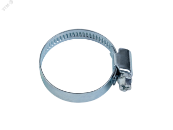 Хомут червячный 50-70/9 W1 оцинкованная сталь 1Л 50-70-7 ГОСТ 28191-89
