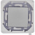 Переключатель IP44 INSPIRIA 10 AX 250 В~ алюминий