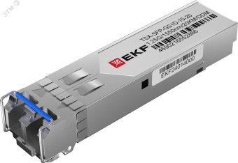 Модуль, оптический трансивер SFP 1,25 Гбит одинарное одномодовое оптоволокно 1550нм дальность 20км TSX