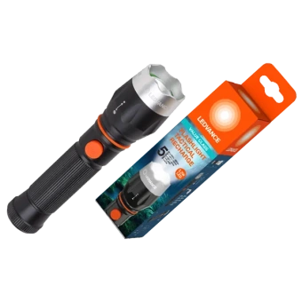 Фонарик тактический | 3.2W/4000K/300Lm/IP22 | USB-зарядка (Type-C) | - LEDVANCE